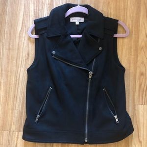 Philosophy Faux Suede Moto Vest